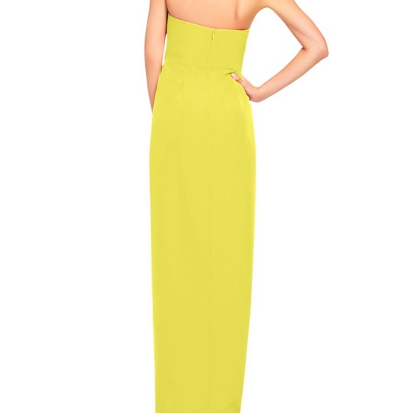 Aiden Maddox Strapless Crepe Dress- - Picture 2 of 2